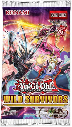 Yu-Gi-Oh! Wild Survivors Booster Pack