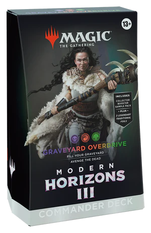Magic The Gathering: Modern Horizon 3 Graveyard Overdrive Commander Precon [Pre - Order]