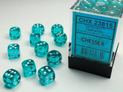 Chessex 12mm d6 Dice Block (36 dice)