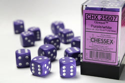 Chessex 16mm d6 Dice Block (12 dice)