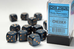 Chessex 16mm d6 Dice Block (12 dice)