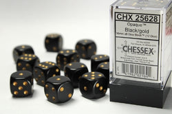 Chessex 16mm d6 Dice Block (12 dice)