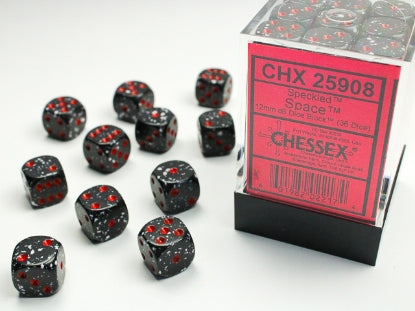 Chessex 12mm d6 Dice Block (36 dice)