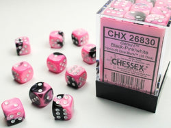 Chessex 12mm d6 Dice Block (36 dice)