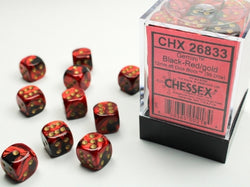 Chessex 12mm d6 Dice Block (36 dice)