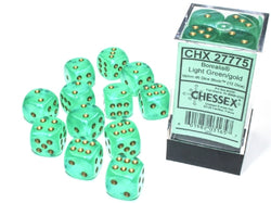 Chessex 16mm d6 Dice Block (12 dice)