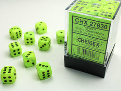 Chessex 12mm d6 Dice Block (36 dice)