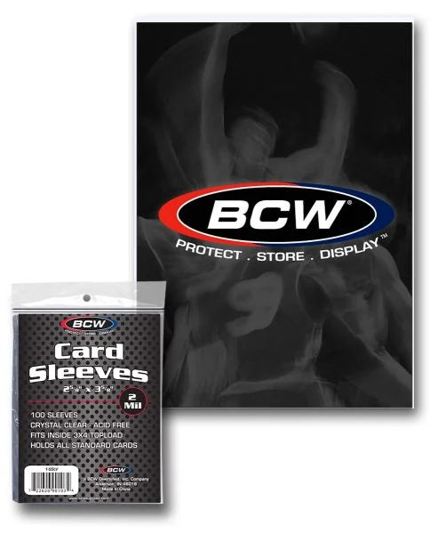 BCW - Standard Card Sleeves - 100 pack