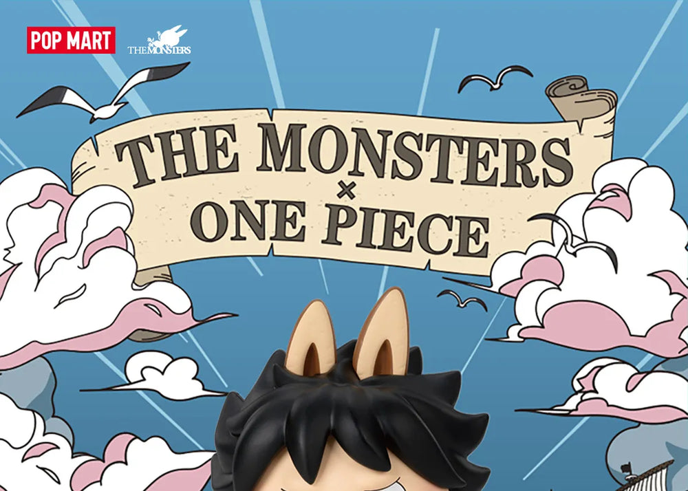 THE MONSTERS x One Piece Series Figure Blind Box (sealed case)