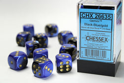 Chessex 16mm d6 Dice Block (12 dice)