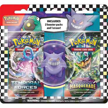 Pokemon TCG: Back to School 2024 Eraser Blister (2 types)