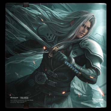 Ultra Pro - Magic The Gathering - Final Fantasy Cloud Planet's Champion and Sephiroth 12-Pocket PRO-Binder