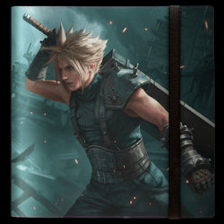 Ultra Pro - Magic The Gathering - Final Fantasy Cloud Planet's Champion and Sephiroth 12-Pocket PRO-Binder