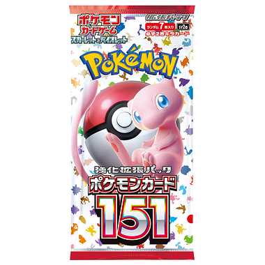 Pokémon OCG: Pokemon 151 Booster Pack