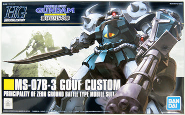 Bandai HGUC 117 Gundam MS-07B-3 GOUF CUSTOM 1/144 Scale Kit