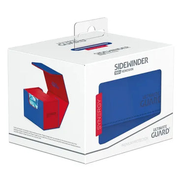 Synergy Sidewinder Xenoskin Deck Case 100+ - Blue/Red