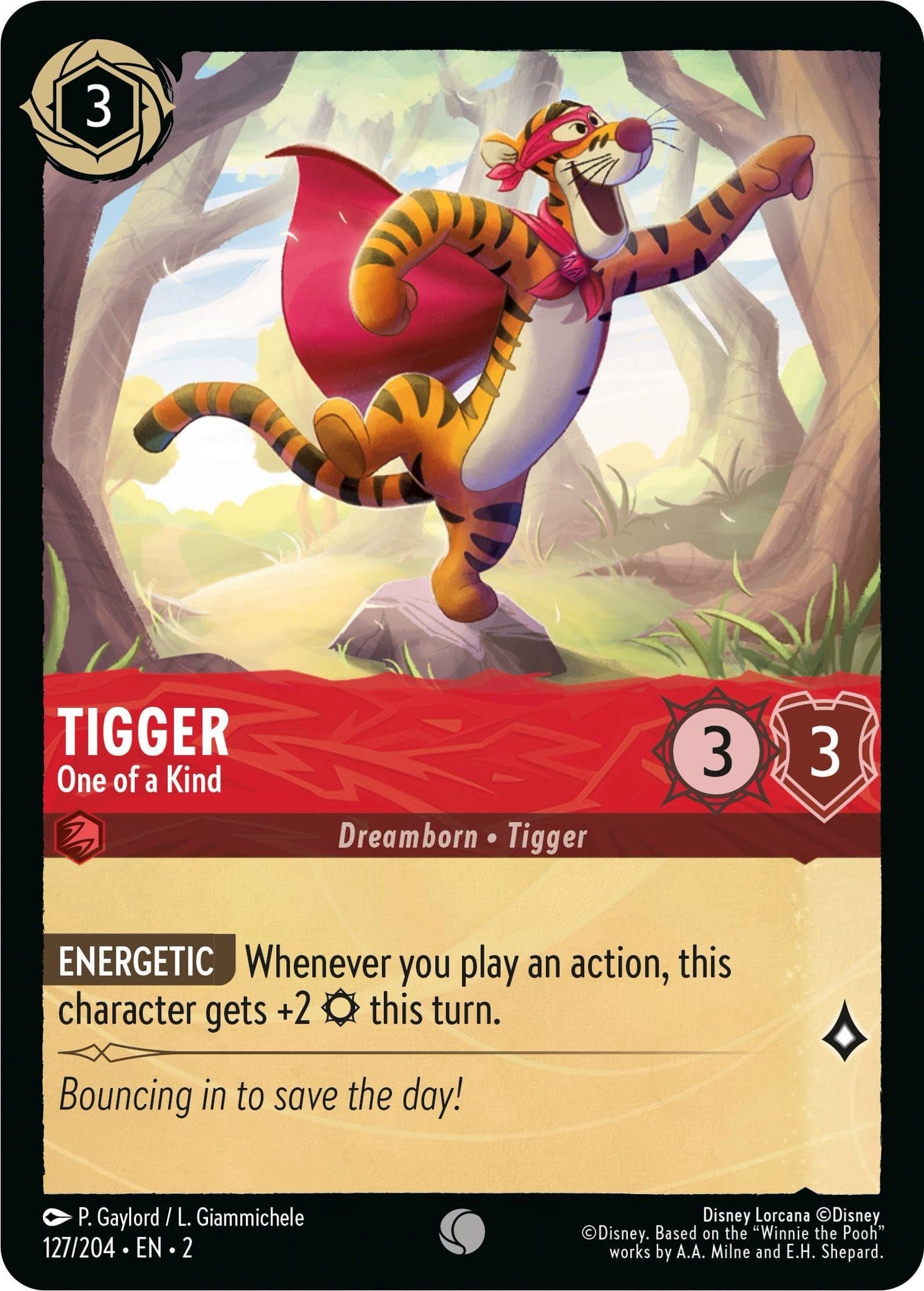 Tigger - One of a Kind (127/204) [Rise of the Floodborn]