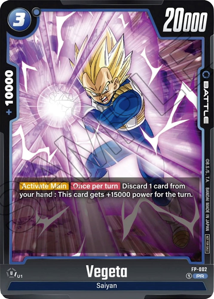 Vegeta (FP-002) [Fusion World Promotion Cards]