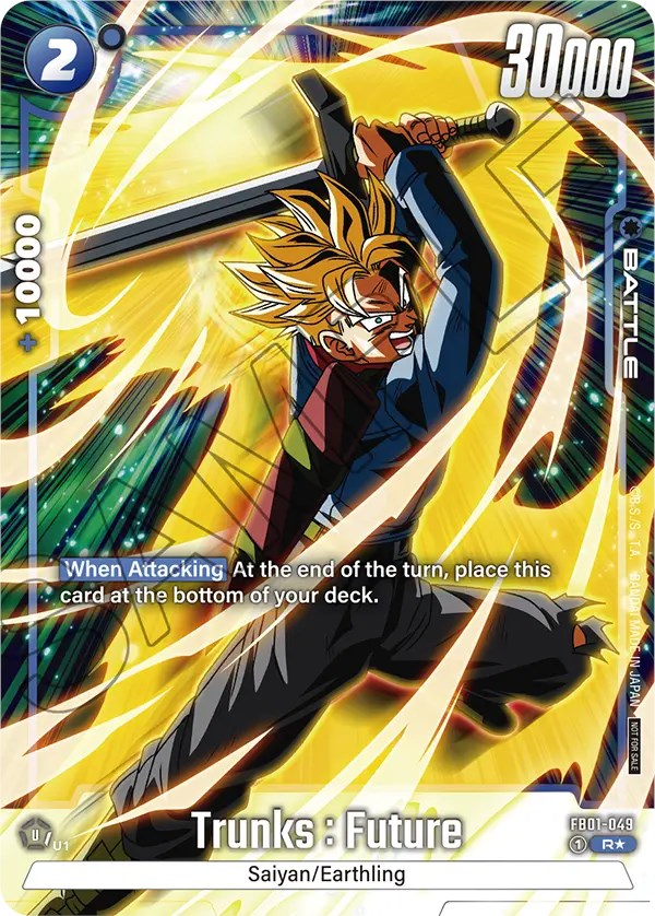 Trunks : Future (FB01-049) (Tournament Pack -Winner- 01) [Fusion World Tournament Cards]