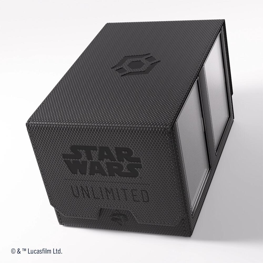 Gamegenic Deck Box: Star Wars Unlimited - Double Deck Pod - Black