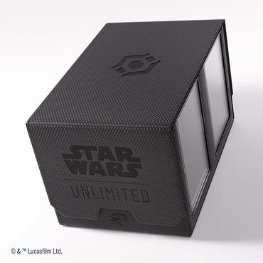Gamegenic Deck Box: Star Wars Unlimited - Double Deck Pod - Black