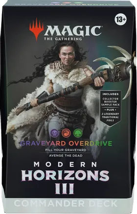 Magic The Gathering: Modern Horizon 3 Graveyard Overdrive Commander Precon