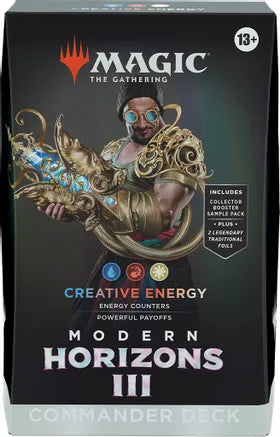 Magic The Gathering: Modern Horizon 3 Creative Energy Commander Precon