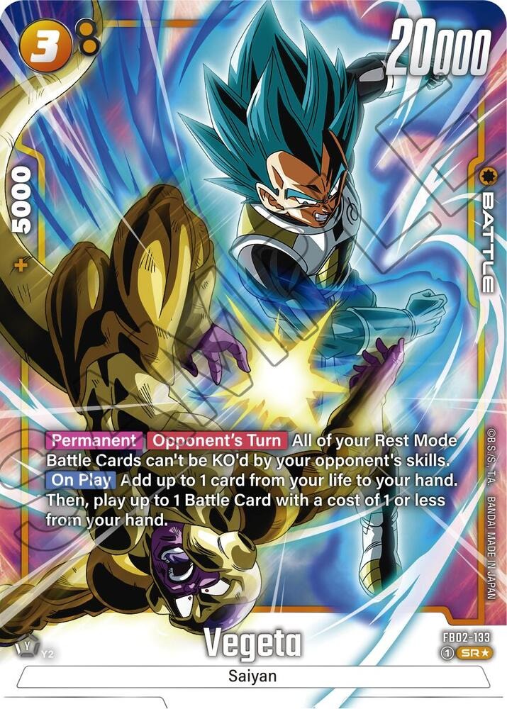 Vegeta (FB02-133) (Alternate Art) [Blazing Aura]