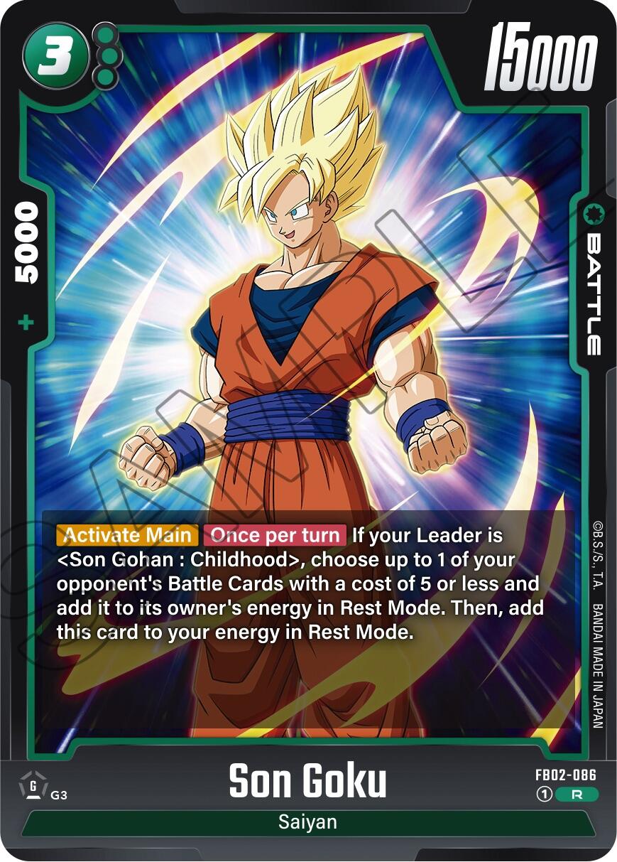 Son Goku (FB02-086) [Blazing Aura]