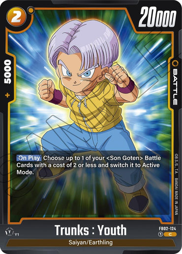 Trunks : Youth [Blazing Aura]