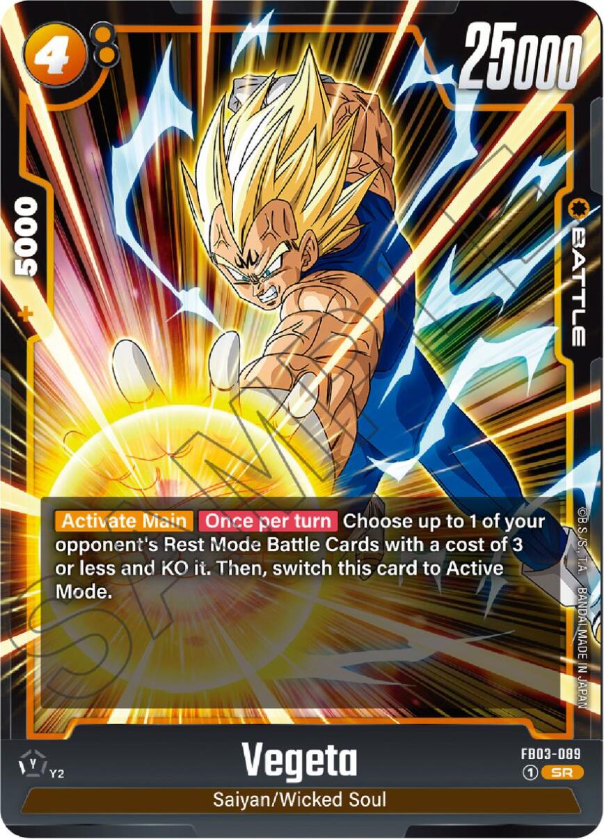 Vegeta (FB03-089) [Raging Roar]