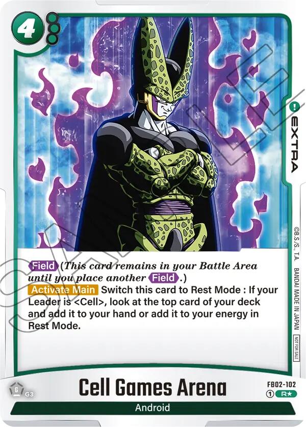 Cell Games Arena (FB02-102) (Championship Pack 02) [Fusion World Tournament Cards]