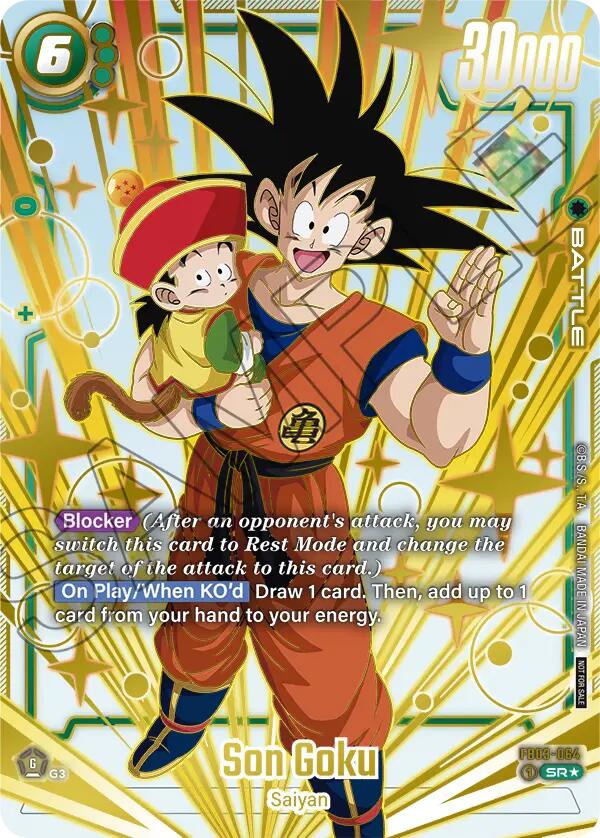 Son Goku (FB03-064) (Gold) [Fusion World Tournament Cards]