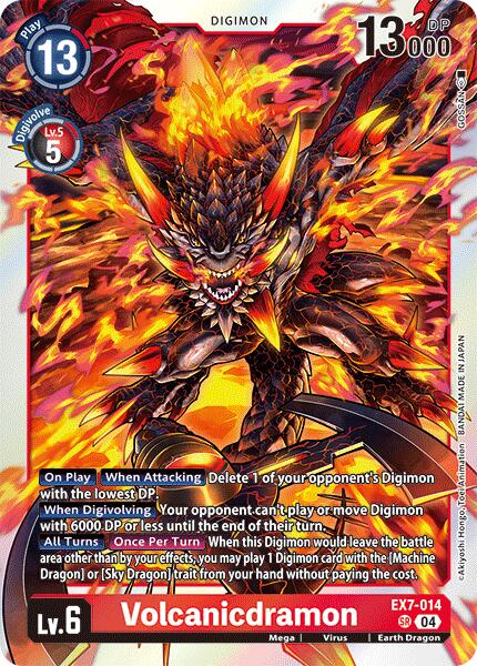 Volcanicdramon [EX7-014] [Digimon LIBERATOR]