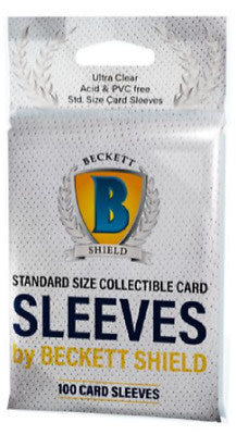 Beckett Shield Supplies - Card Sleeves Standard