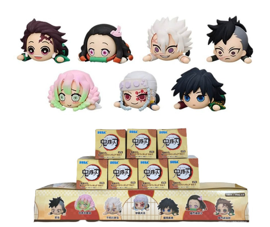Demon Slayer: Kimetsu no Yaiba - Lay-Down Puchi V1 Figure Set