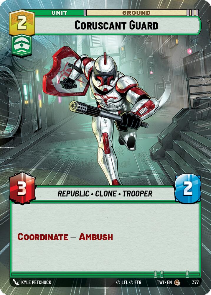 Coruscant Guard (377) (Hyperspace) (377) [Twilight of the Republic]