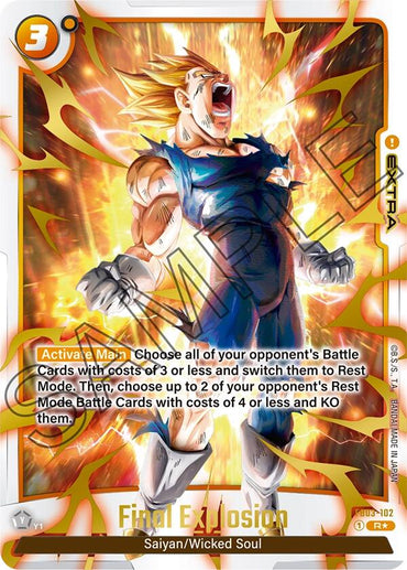 Final Explosion (Alternate Art) [Raging Roar]