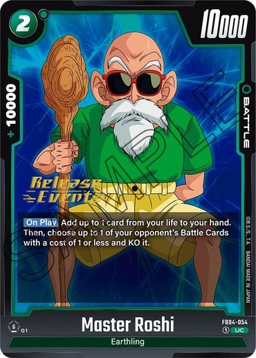 Master Roshi [Ultra Limit Release Event Cards]