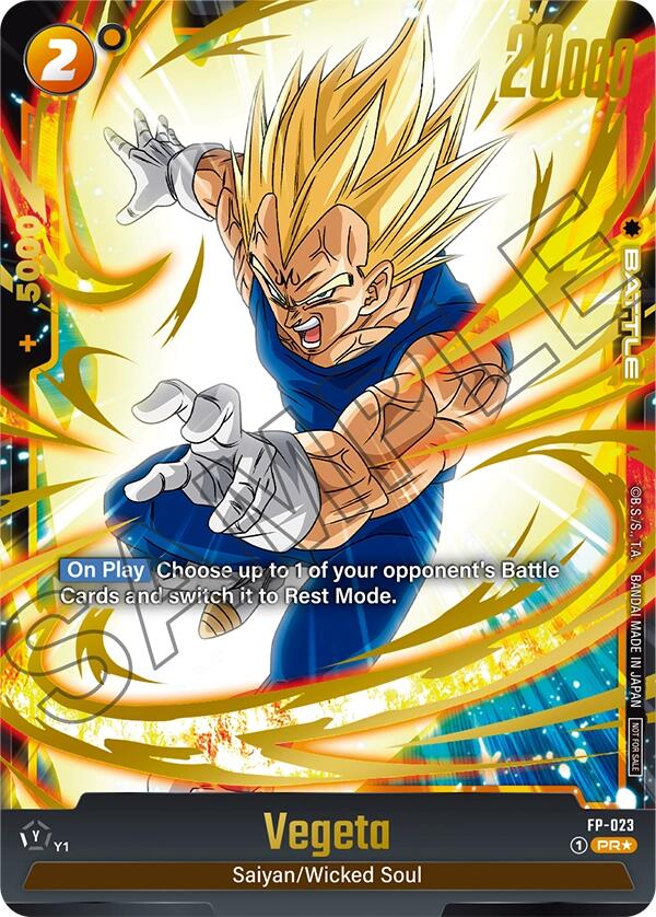 Vegeta (FP-023) (Selection Pack 01) [Tournament and Championship Promos]