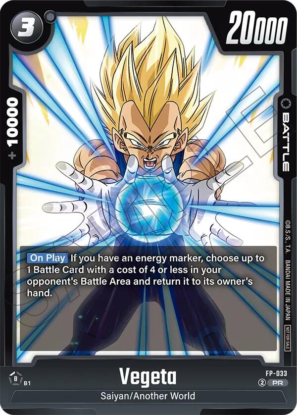 Vegeta (FP-033) [Fusion World Promotion Cards]