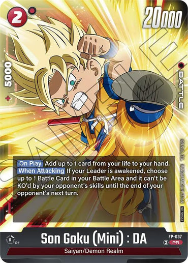 Son Goku (Mini) : DA (FP-037) [Fusion World Promotion Cards]