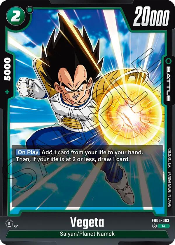 Vegeta (FB05-063) [New Adventure]