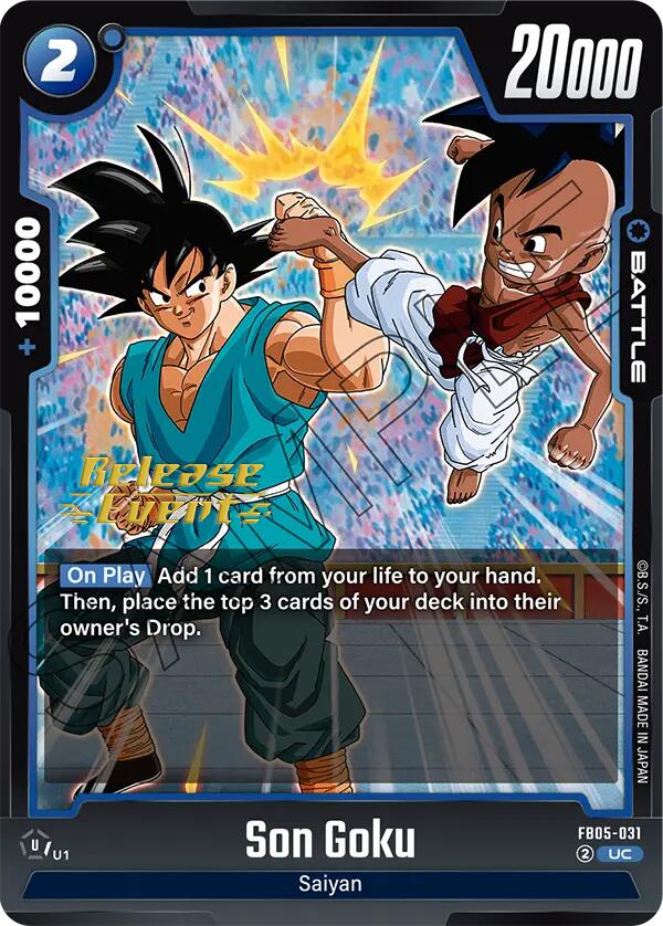 Son Goku (FB05-031) [New Adventure Release Event Cards]