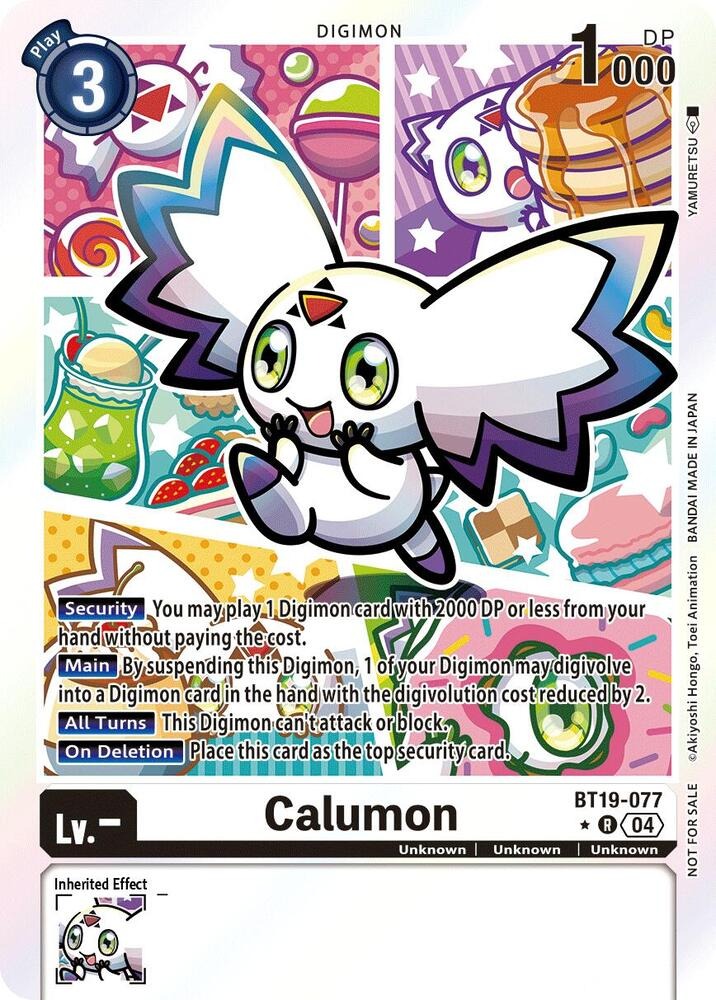 Calumon [BT19-077] (Box Promotion Pack) [Release Special Booster Ver.2.5]