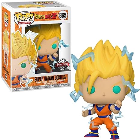 Funko POP! #865 Super Saiyan Goku with Energy (Dragon Ball Z) - PX Previews Exclusive