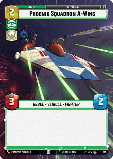 Phoenix Squadron A-Wing (829) (Hyperspace Foil) (829) [Jump to Lightspeed]