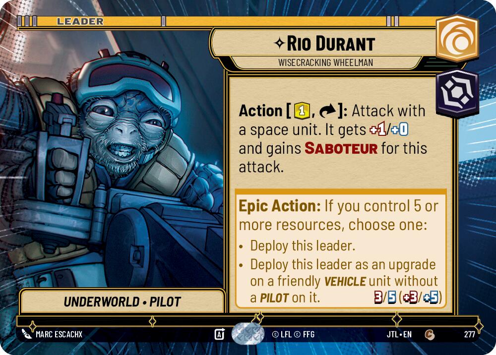 Rio Durant - Wisecrack Wheelman (277) (Hyperspace) (277) [Jump to Lightspeed]