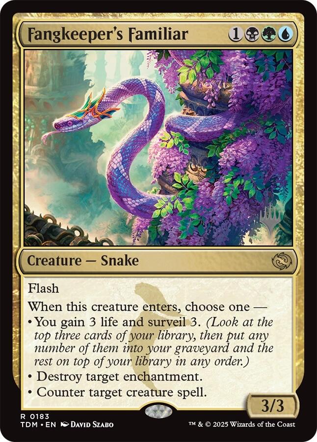 Fangkeeper's Familiar (Promo Pack) [Tarkir: Dragonstorm Promos]