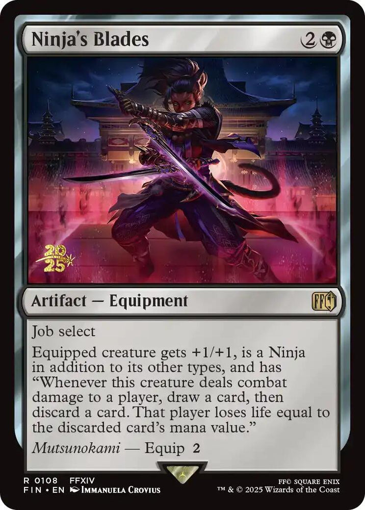 Ninja's Blades [FINAL FANTASY Prerelease Promo]